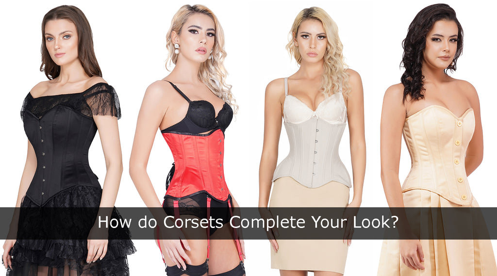 Corset Tips: Can you wear the same clothes with or without a corset? 