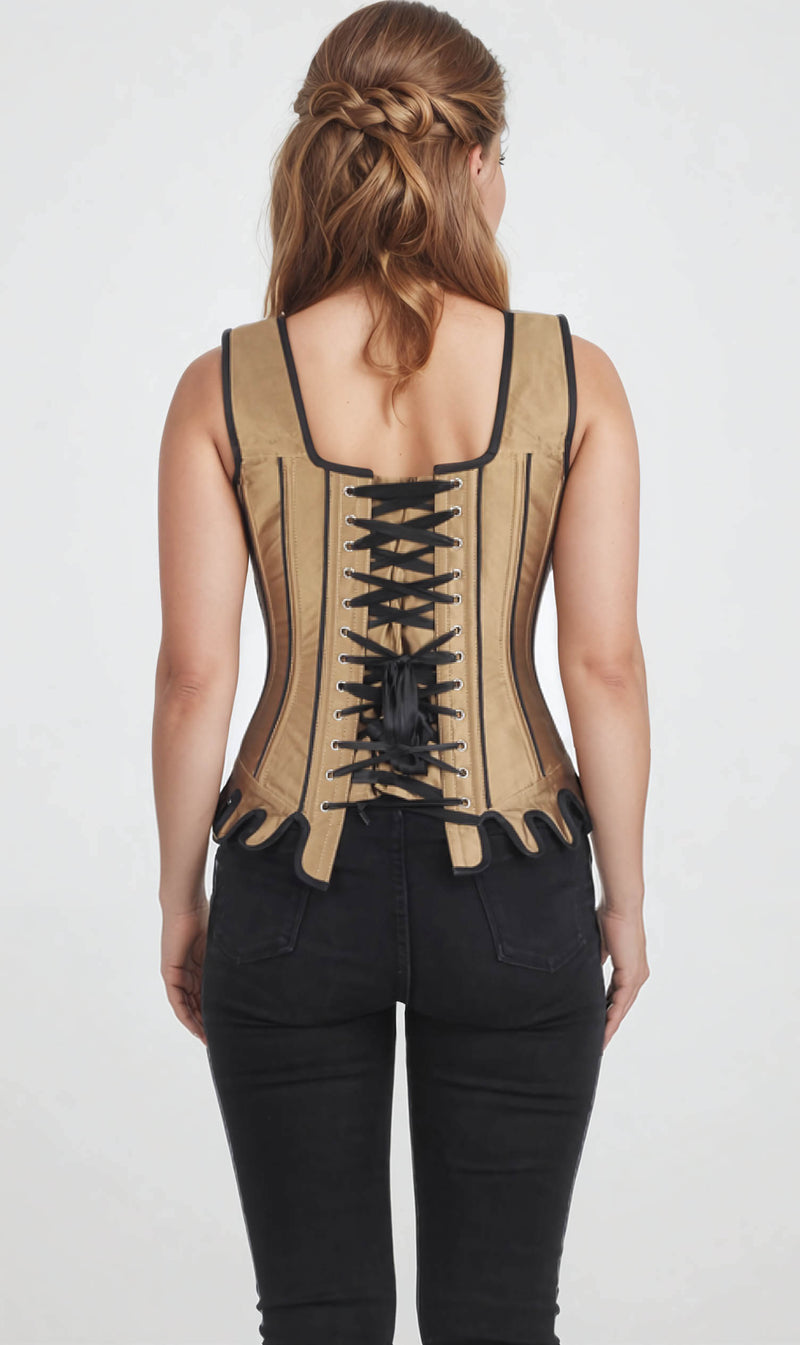 Renne Embroidered Overbust Corset