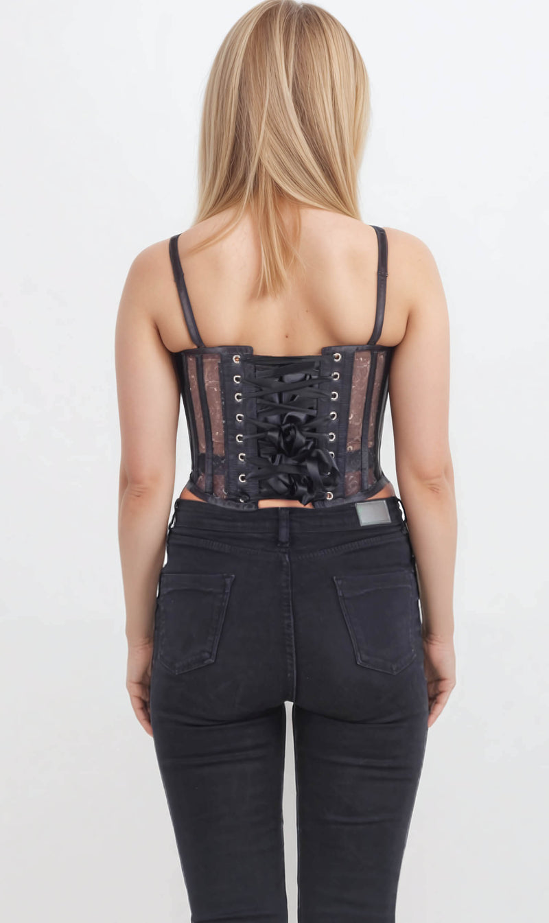 Maarilla Overbust Mesh Corset