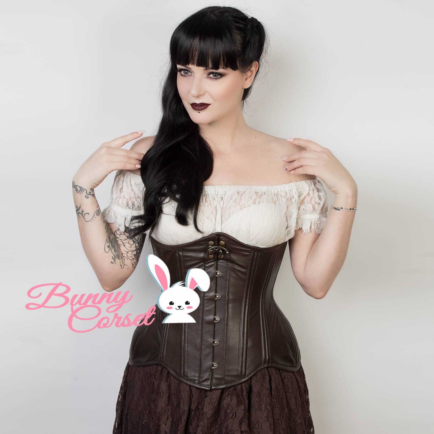 Legacy Brown Leather Corset – Bunny Corset