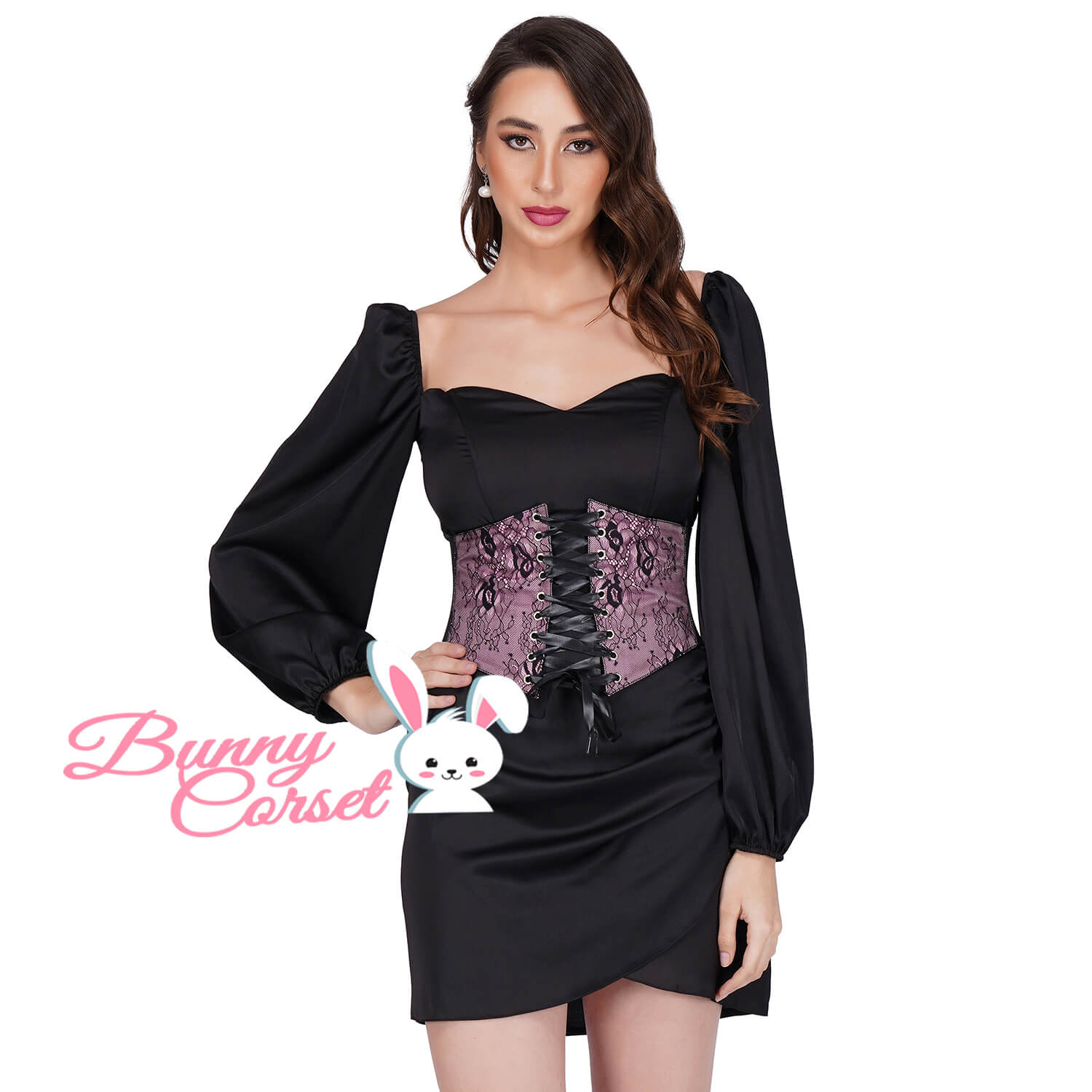 Ellasyn Pink Corset Belt for new look – Bunny Corset